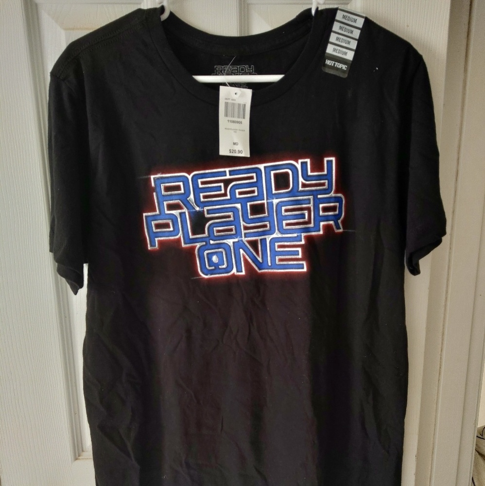 Hot Topic Ready Player One Short Sleeve Tee Shirt